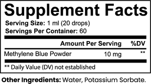 Methylene Blue Drops